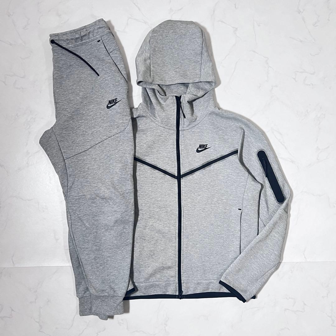 Nike ナイキ テックフリース セットアップ グレー 上下M - メルカリ