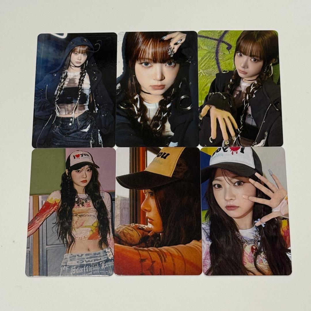 ルセラフィム ユンジン DIFFERENT フォトカード 全種コンプセット