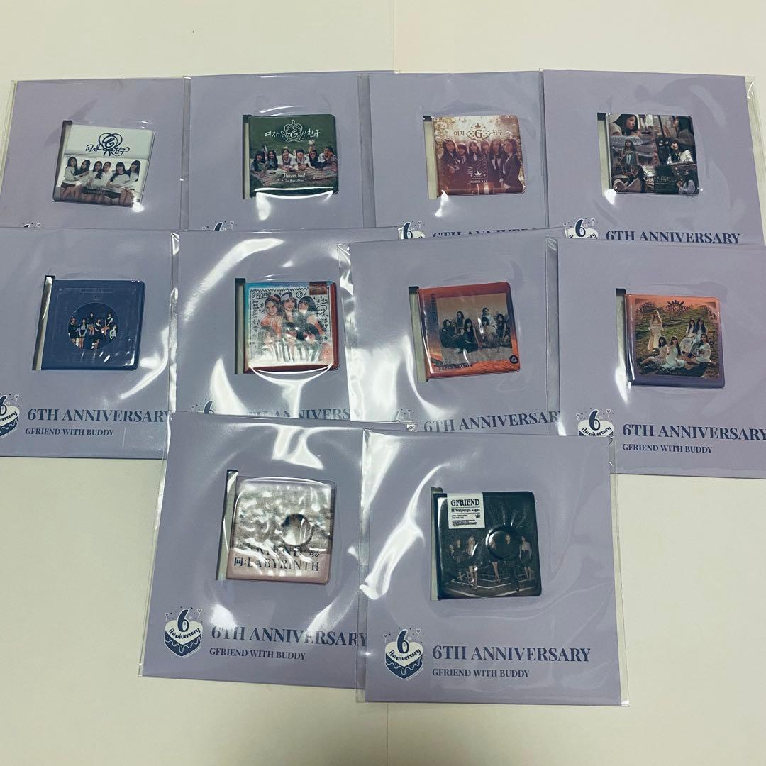 GFRIEND ブックマーカー　6周年　グッズ