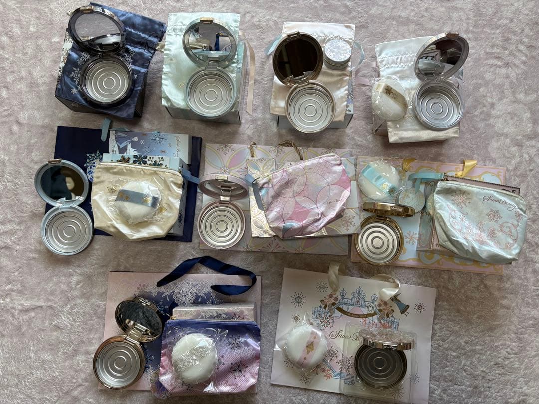 【空箱のみ】スノービューティー 2015〜2023 歴代デザイン ケース ポーチ