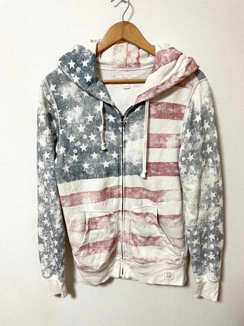 DENIM&SUPPLY Ralph Lauren フーディ パーカー星条旗XS