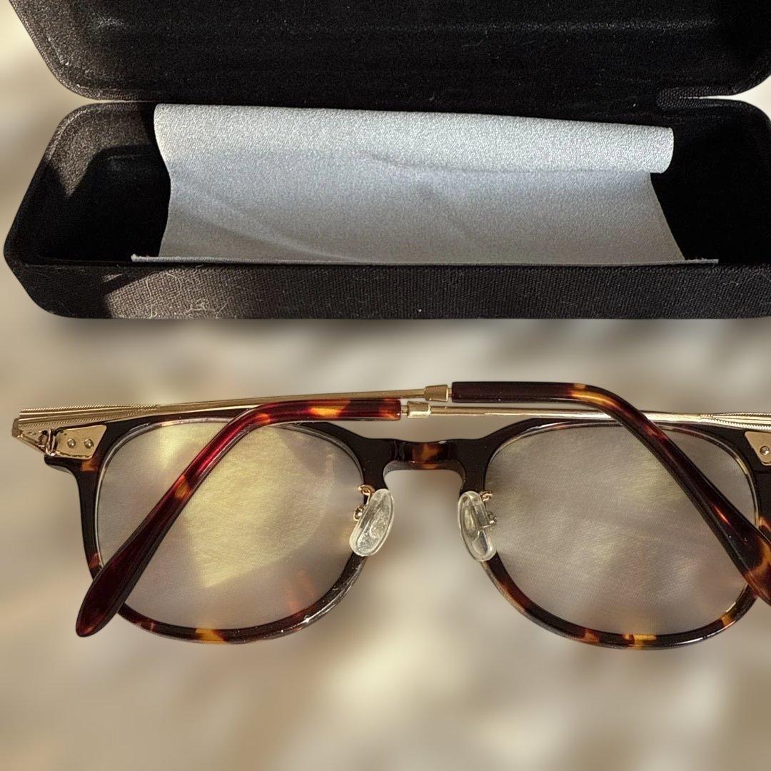 JINS べっ甲柄 メガネ(度あり) ケース付き - メルカリ