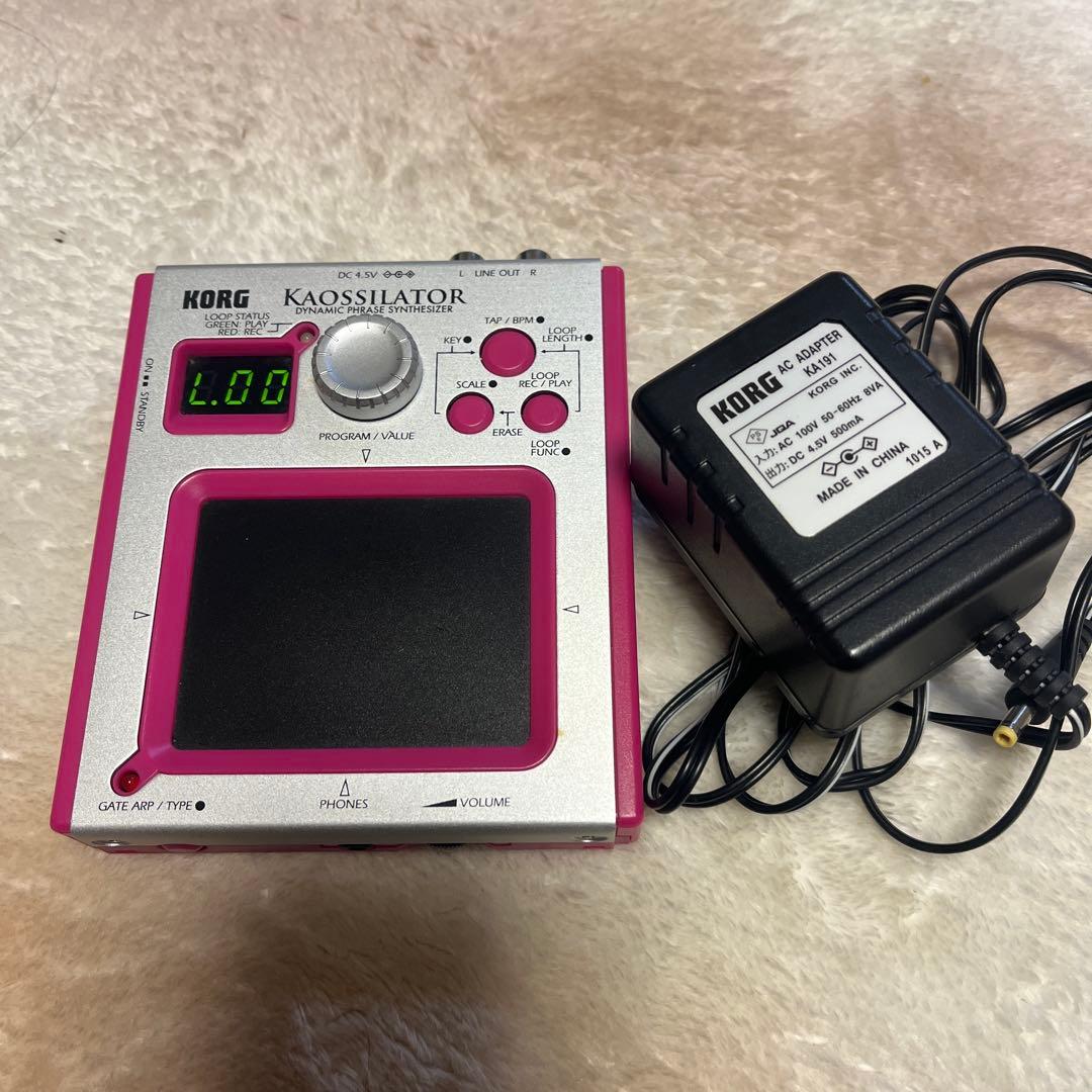 KORG KAOSSILATOR + ACアダプター KA191 【即購入OK】 2026年最新】Korg KA191の人気アイテム - メルカリ