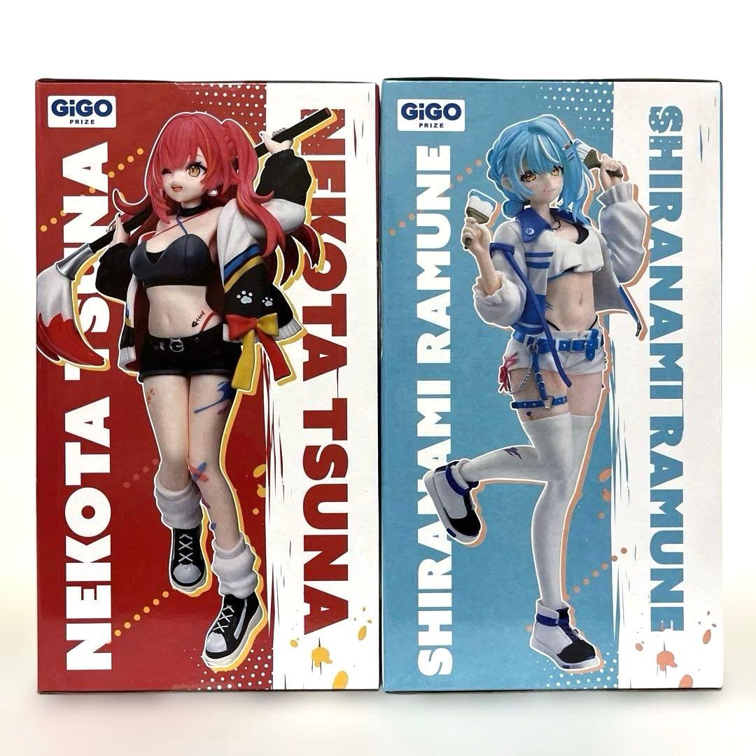 GiGO限定】ぷいすぽっ！ フィギュア 猫汰つな 白波らむね - メルカリ