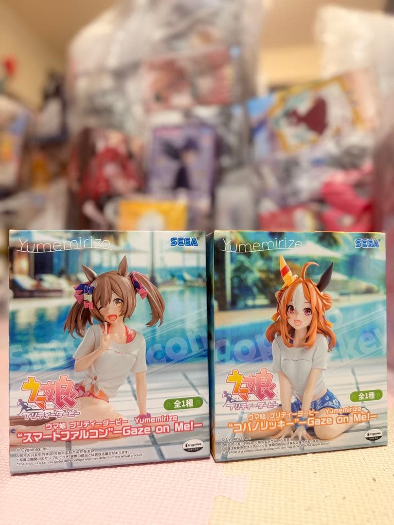 未開封】ウマ娘 フィギュア スマートファルコン＆コパノリッキー 2体