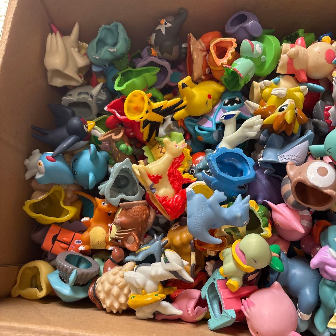 ポケモン30周年 モンコレ 初期 希少 指人形 270個 フィギュア クリア
