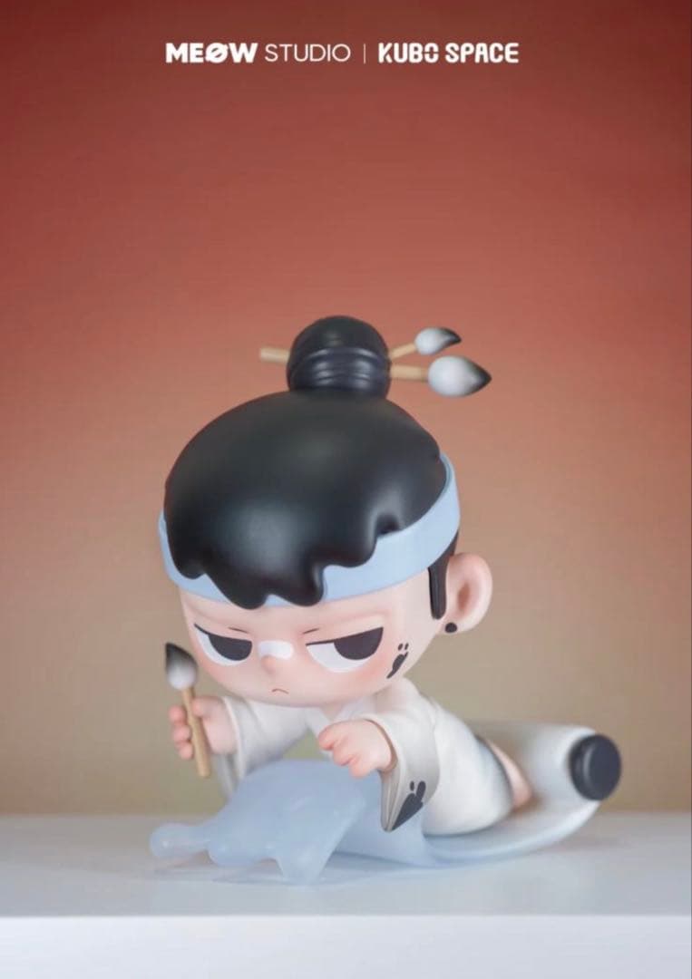 POPMART KUBO雲を染める墨 限定フィギュア