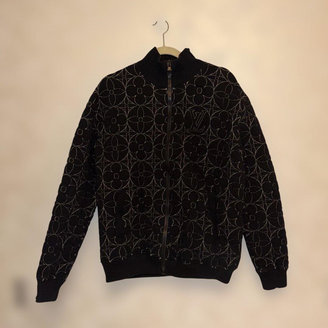 ルイ・ヴィトン　ジップスルーモノグラムフラワーブルゾン