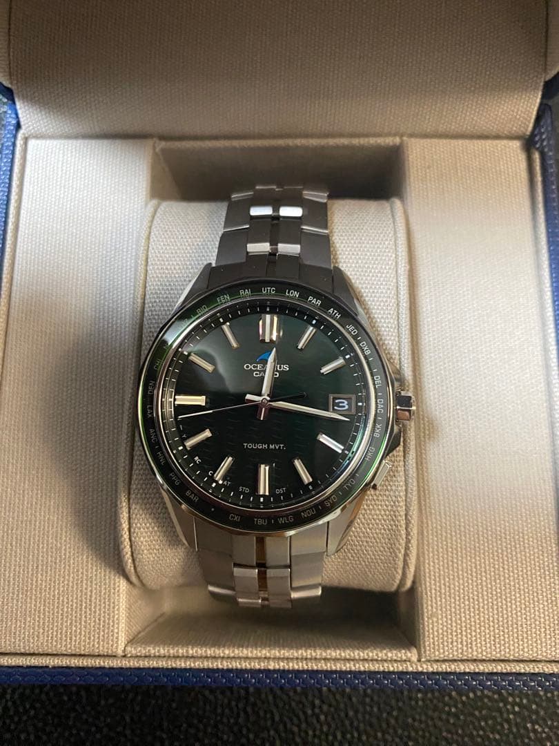 新品未使用・保証あり】CASIO オシアナス マンタ　OCW-S400-3AJF OCW-S400RA-3AJF CASIO カシオ オシアナス マンタ - 高級腕時計 正規