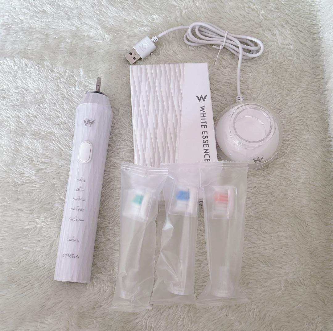 ホワイトエッセンス 電動歯ブラシ クリスティアWE-2717 替ブラシ 3本