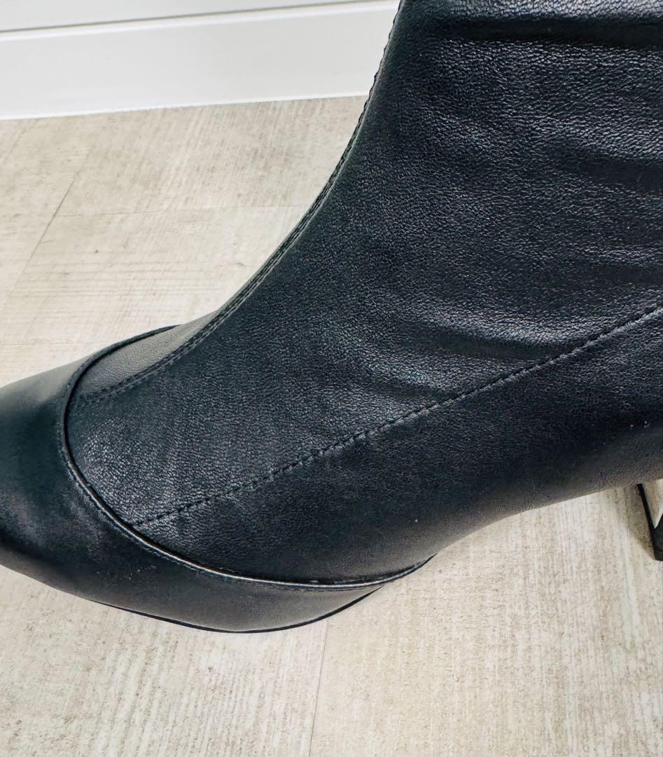 □1回着用□美品□Massimo Dutti□本革ロングブーツ□
