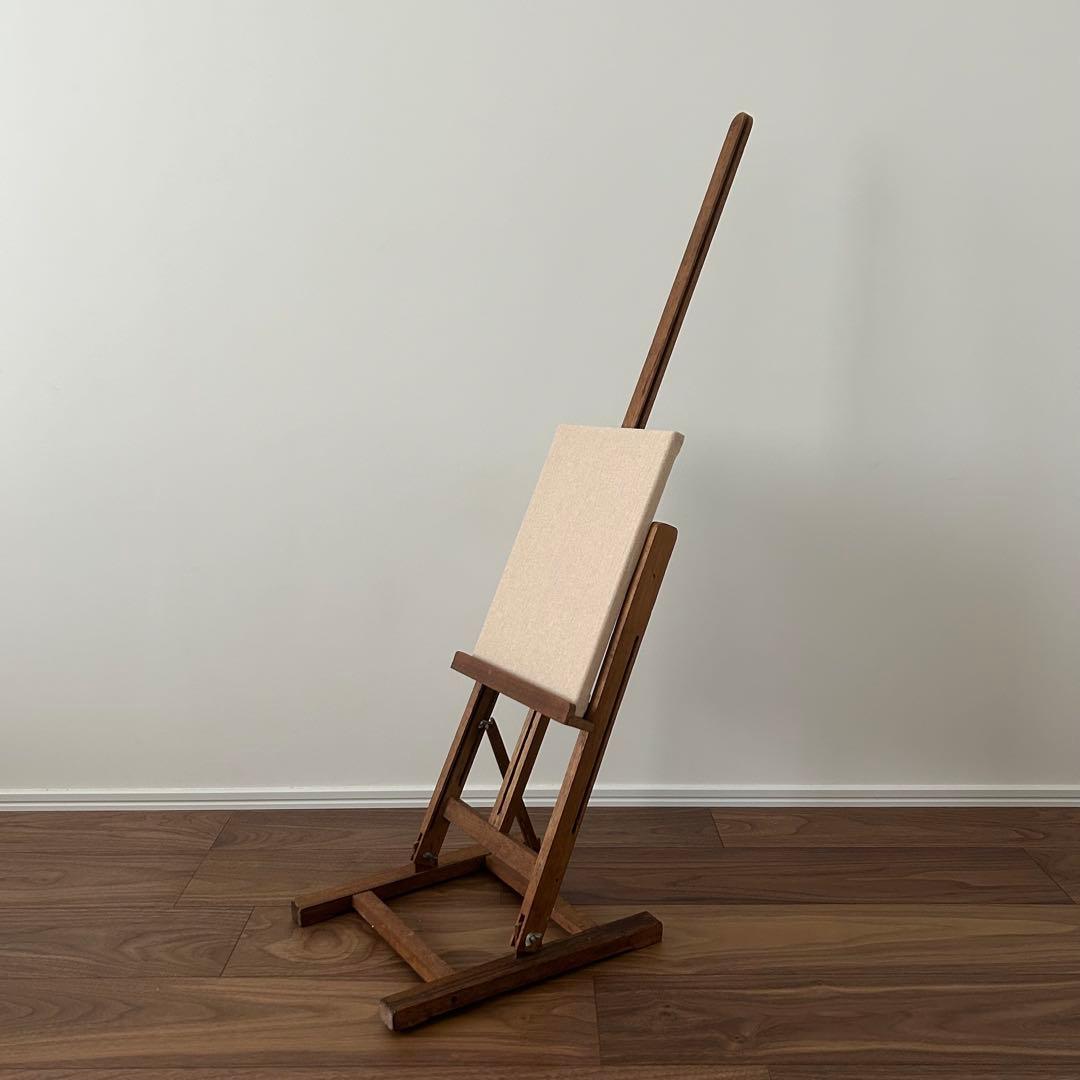 【最終値下げ！】入手困難！フランス イーゼル 木製 折りたたみ可