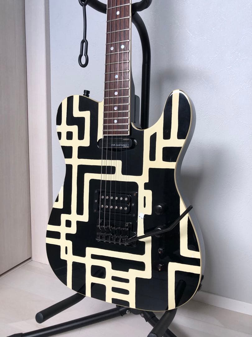 送料無料フェルナンデス　TE-120S HT サスティナー　布袋寅泰 布袋モデル FERNANDES TE-120HT 布袋モデル サスティナー9V - メルカリ