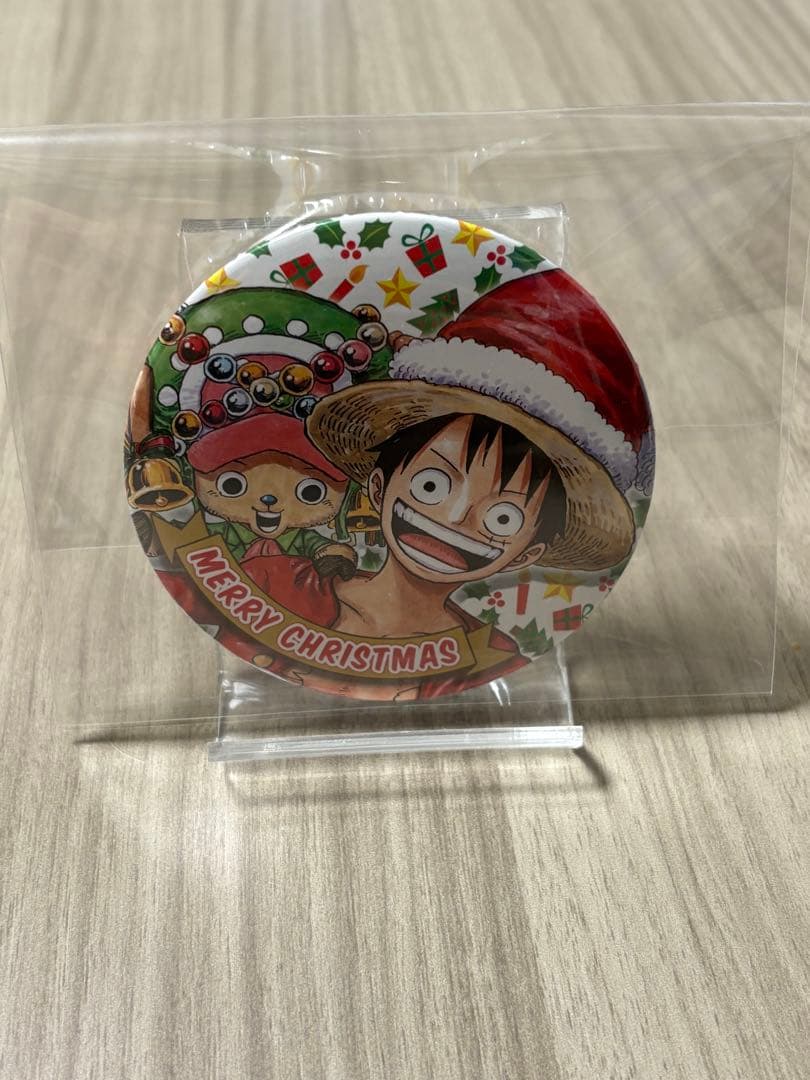 ワンピース クリスマス缶バッジ2018 ルフィ チョッパー