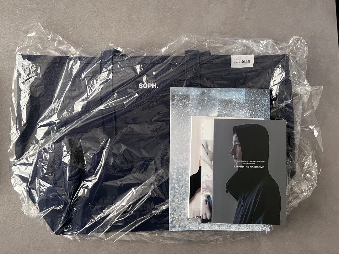 SOPH × L.L.Bean TOTE LARGE トートバッグ ネイビー L