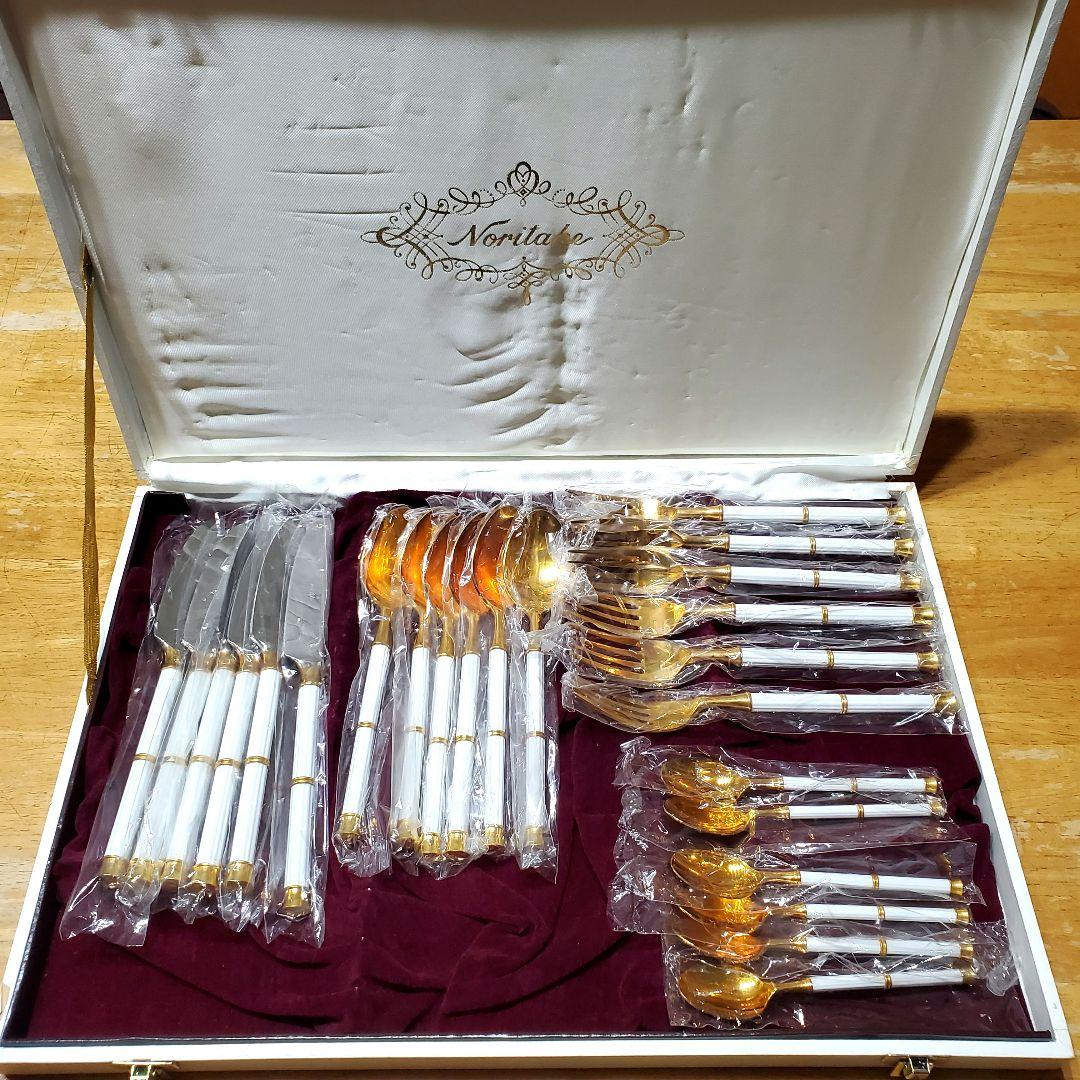 新品未使用　ノリタケ　高級　カトラリーセット　24本　Noritake