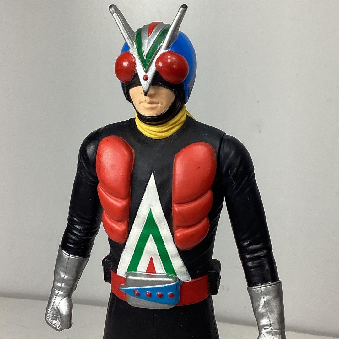 BANDAI 2008 レジェンドライダーシリーズ 17㎝ ライダーマン ソフビ
