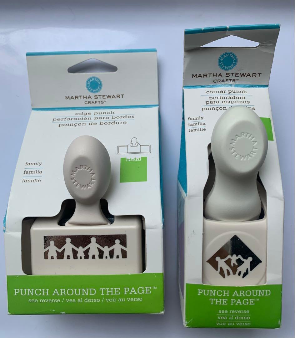 マーサスチュワート　激レア　ファミリー　パンチセット　￼