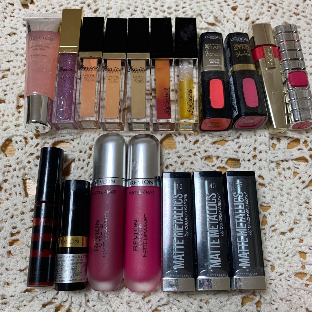 単品購入〇 新品多数・限定色・廃盤品 人気リップまとめ売り