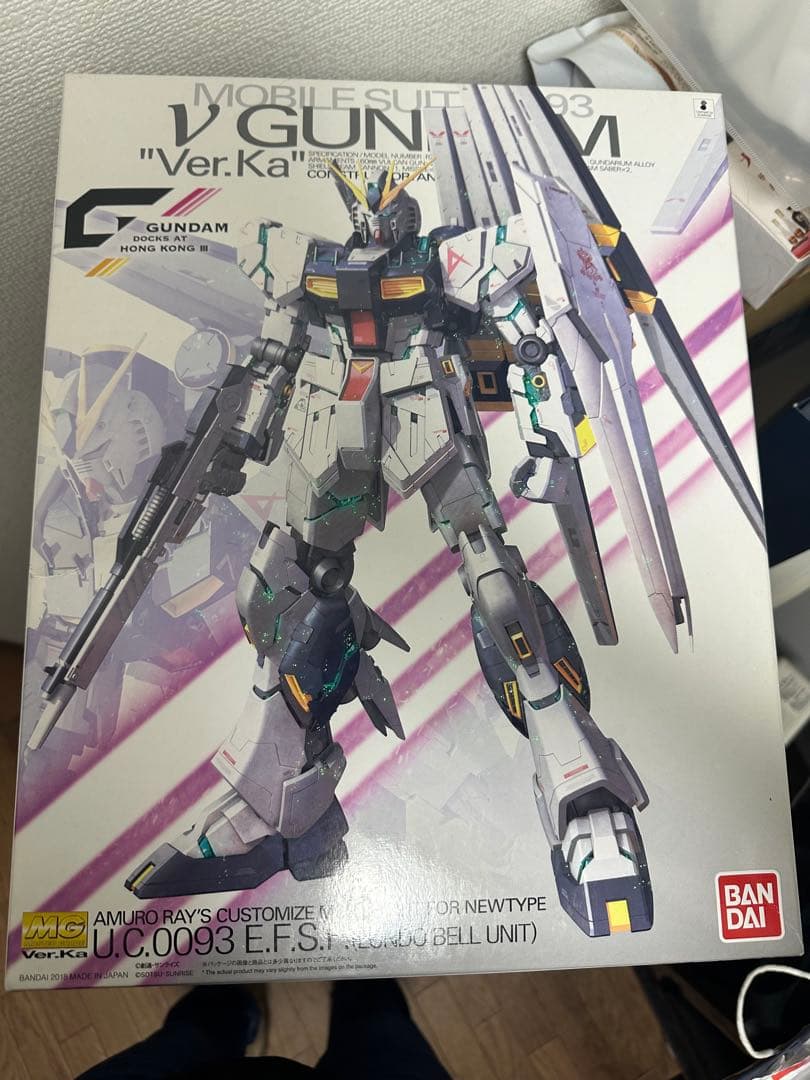香港限定　MG νガンダム Ver.Ka クリア　1/100