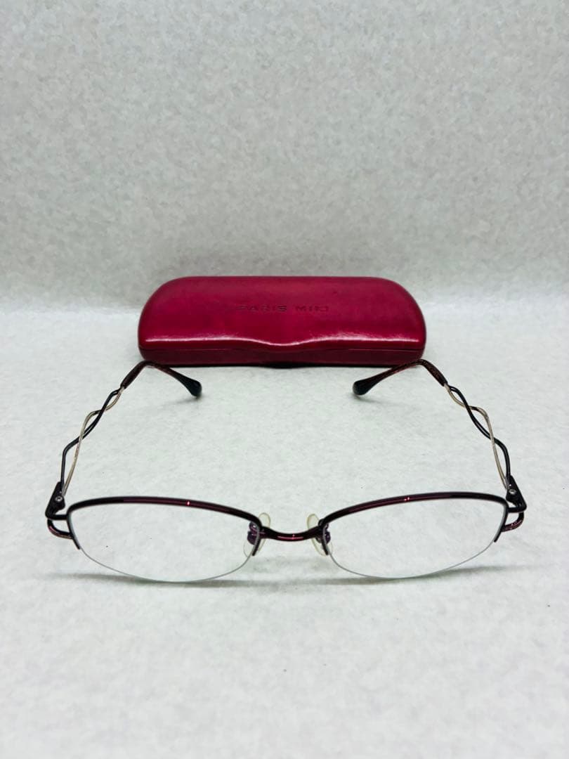 M4）美品 K18PG 18金 ピンクゴールド Dec メガネ 老眼鏡 フレーム