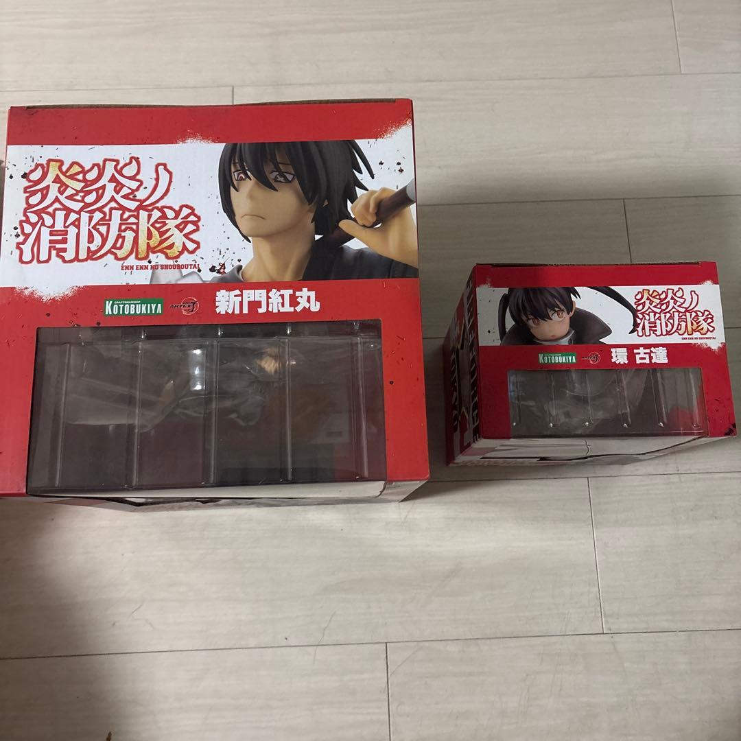 炎炎ノ消防隊 1/8 スケールフィギュア新門紅丸&環古達2点セット - メルカリ
