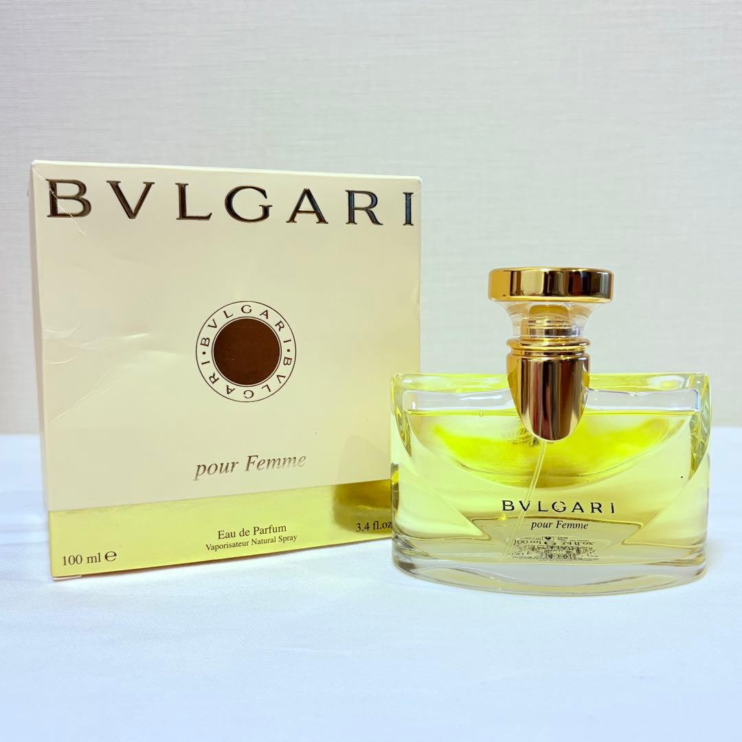 廃盤　新品未使用　ブルガリ プールファム　オーデパルファム　香水　100ml