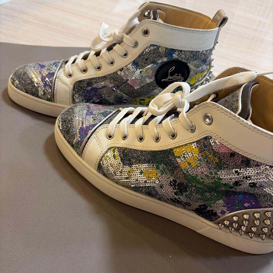 Christian Louboutin】ハイカットスニーカー 42 - メルカリ