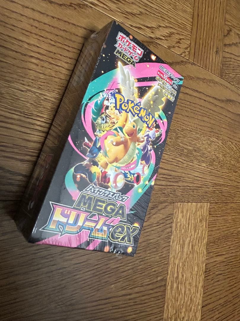 ポケカ　メガドリームex シュリンク付き