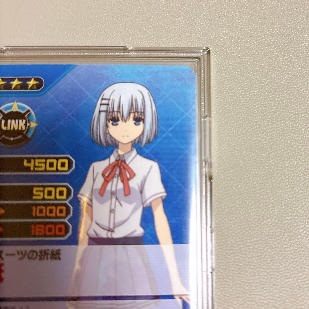 デート・ア・ライブ ファイブクロス 鳶一折紙 富樫美鈴 サイン SP