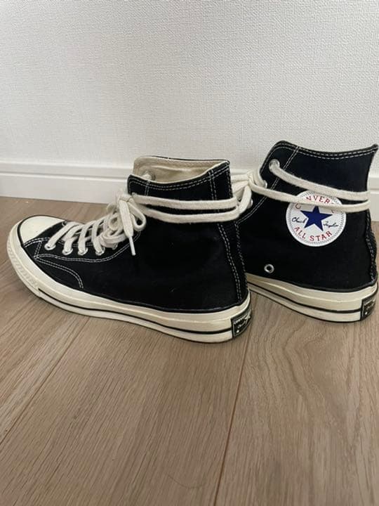 CT70 旧パッチ コンバース オールスター ハイ ブラック 黒 ハイカット