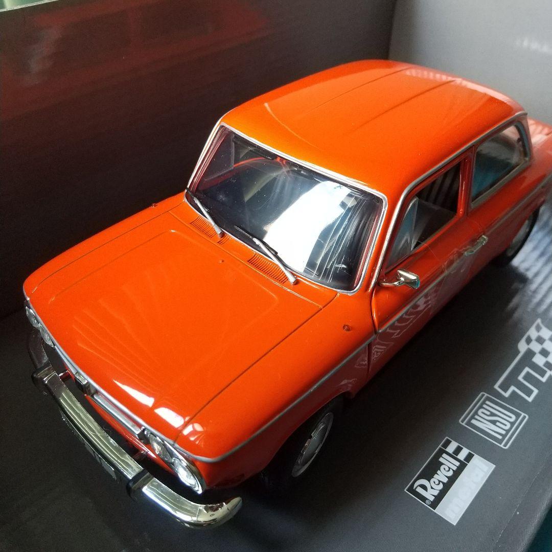 Revell NSU TT ミニカー オレンジ 1/18