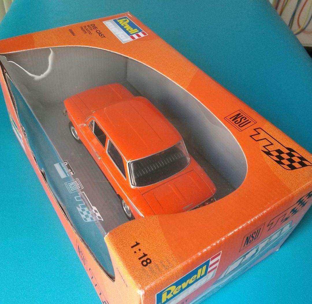 Revell NSU TT ミニカー オレンジ 1/18 - メルカリ