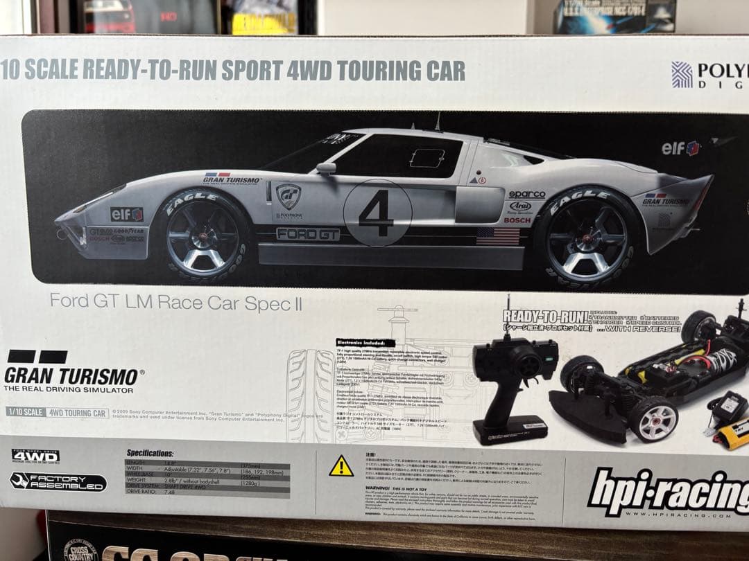 ホビーラジコン hpi racing Ford GT LM Race Car Spec II