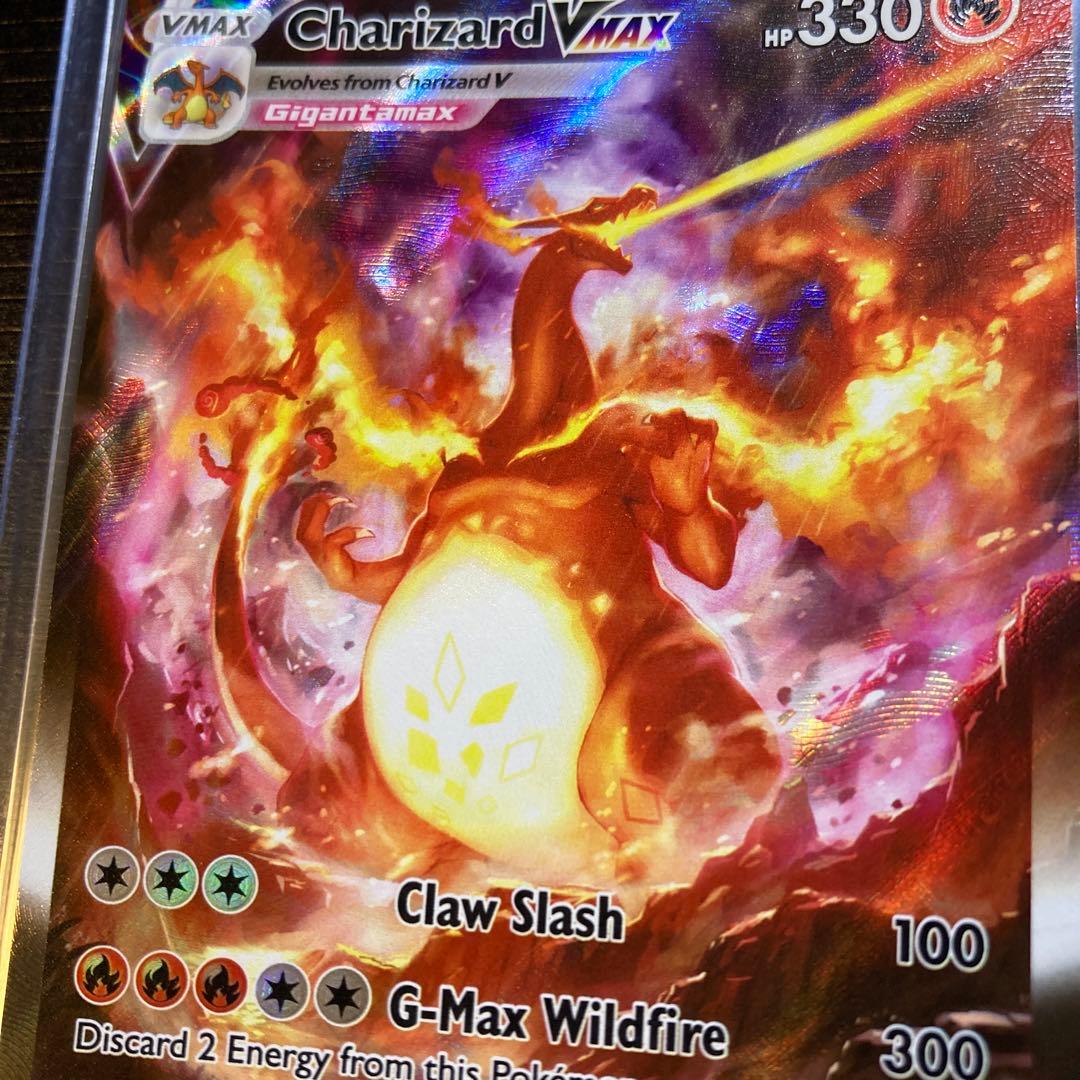 ポケカ 英語版 リザードンVMAX SWSH261 海外版 限定イラスト - メルカリ