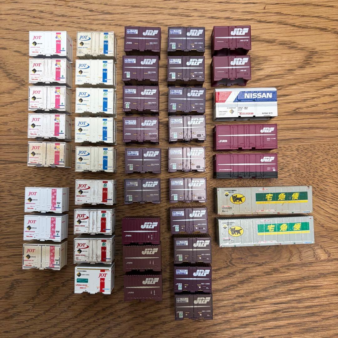 【Nゲージ】　コンテナ　まとめ売り　43個 朗堂】新製品発売情報 2025年1月～5月発売予定 （2024年11月19日発表