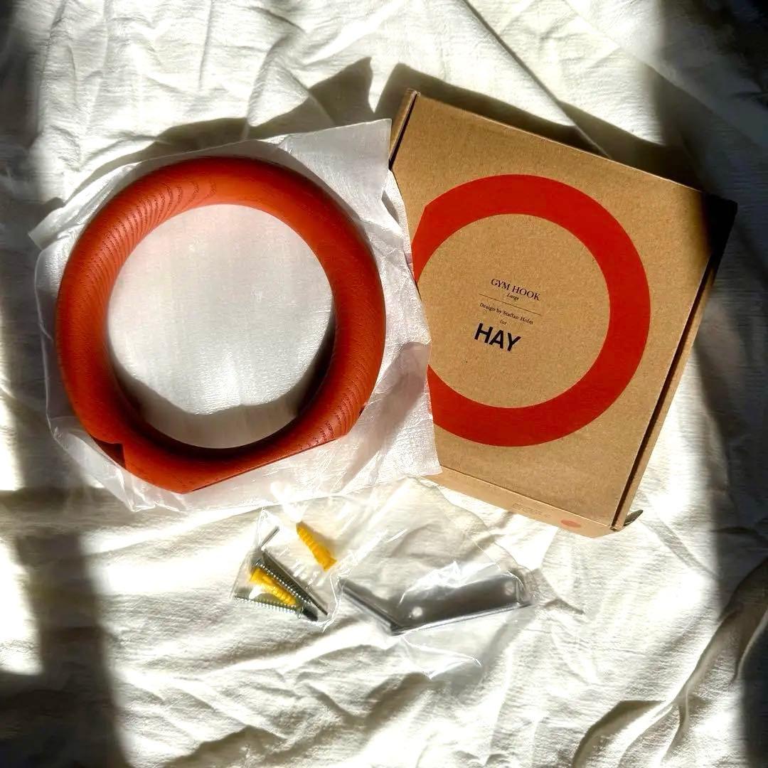 【新品未使用】HAY gymhook ジムフック　赤 L ヘイ