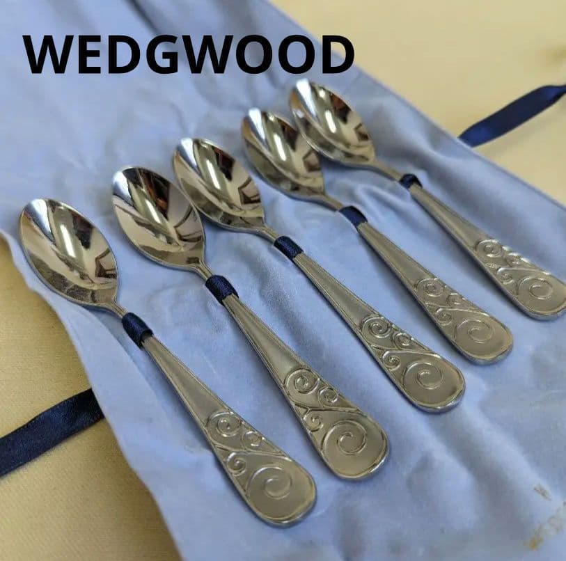 WEDGWOOD ウェッジウッド スワル タイニー ティースプーン5本 - メルカリ