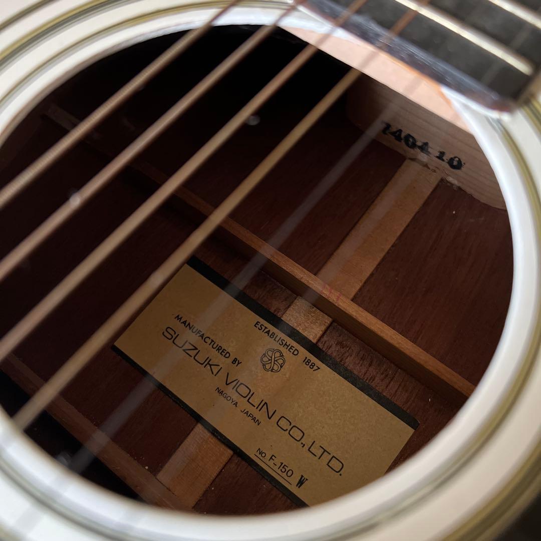 k290 SUZUKIバイオリン F-150W 白いギター ホワイト 希少カラー - メルカリ