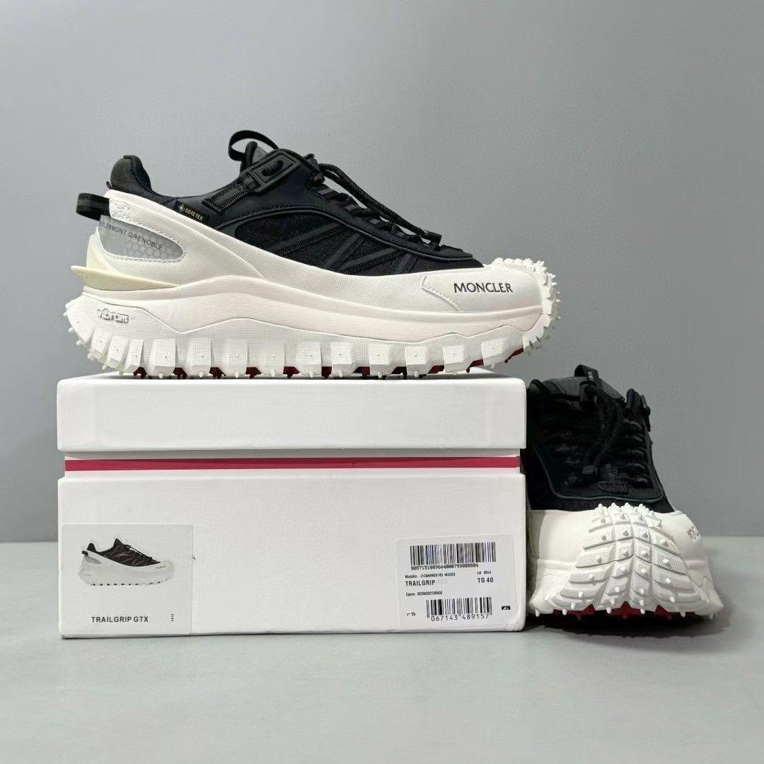 MONCLER Trailgrip GTX ブラック/ホワイト