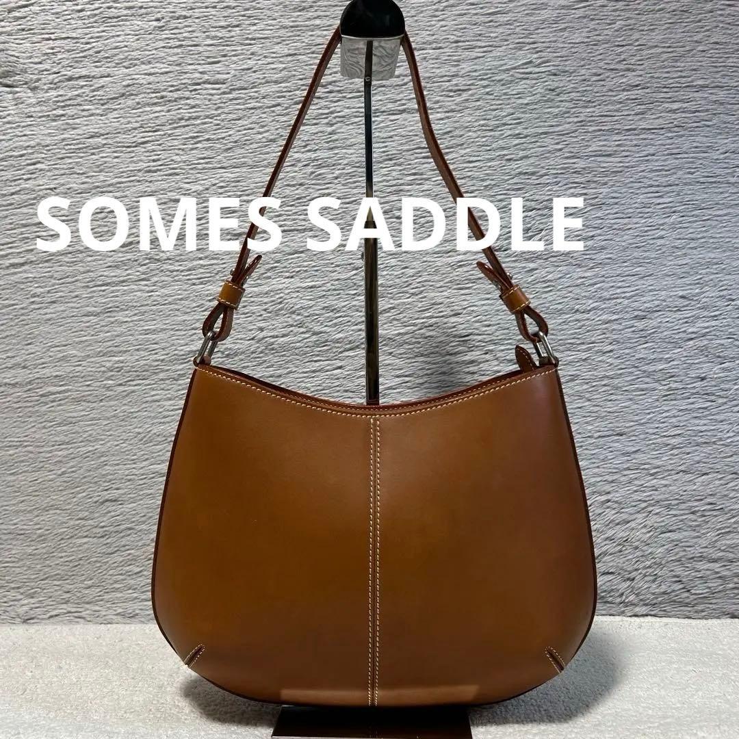 ソメスサドル SOMES SADDLE ラウンドバック ショルダートートバッグ