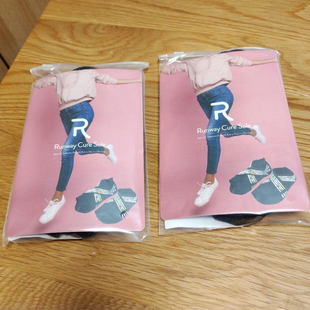 Runway Cure Sole 着圧ソックス Lサイズ 2足セット新品未使用品