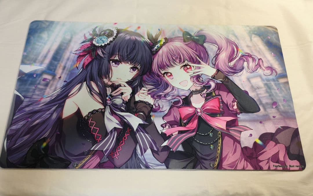 バンドリ Roselia 白金燐子 宇田川あこ プレイマット c107 - メルカリ