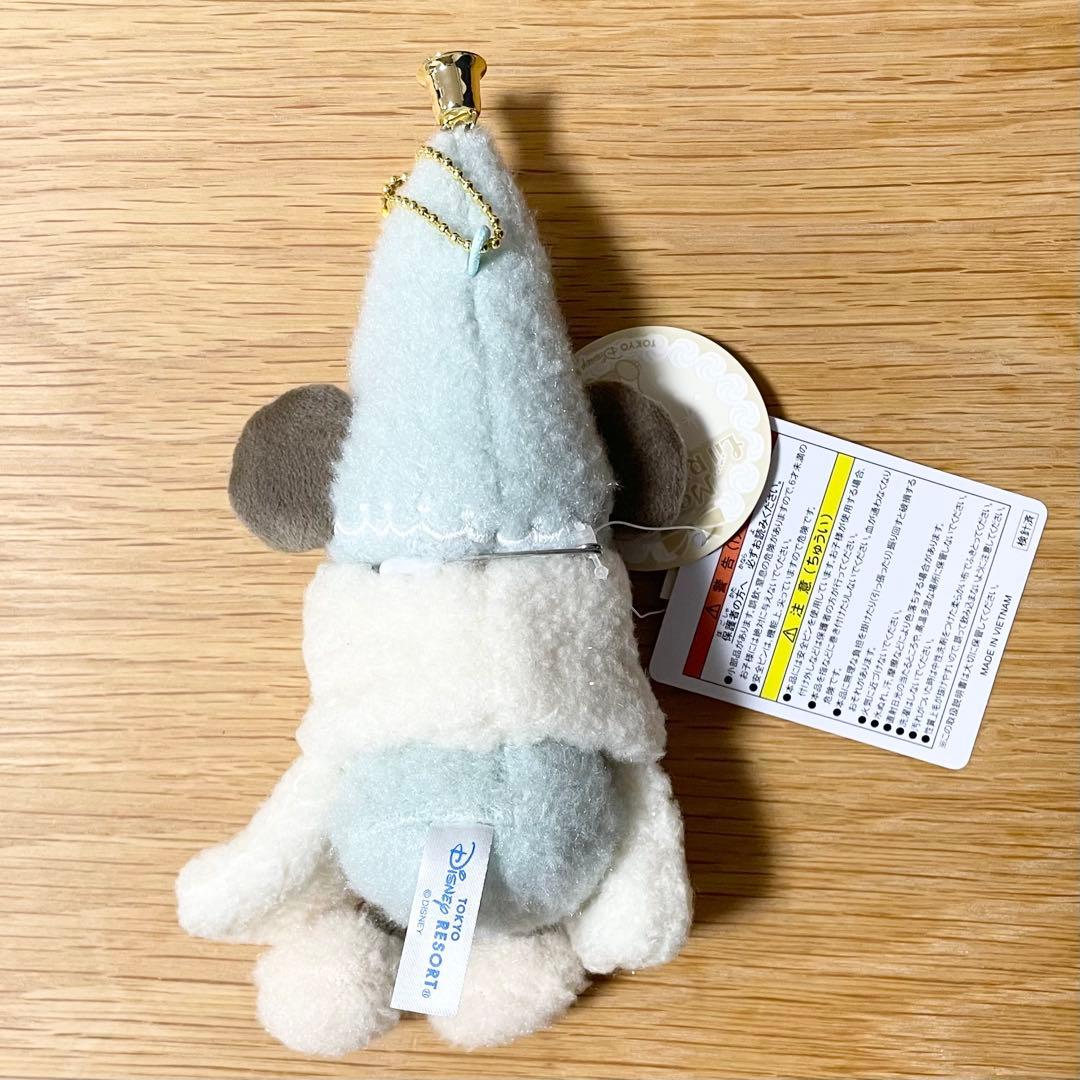 ☆ディズニークリスマス2025 リルリンリン ぬいぐるみバッジ 水色