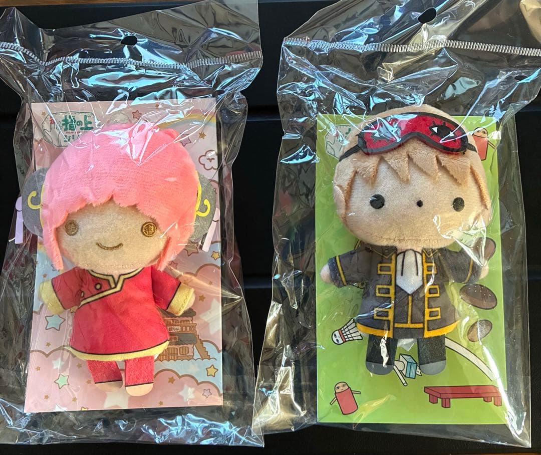 銀魂×Sanrio characters 指の上シリーズ 沖田総悟　神楽