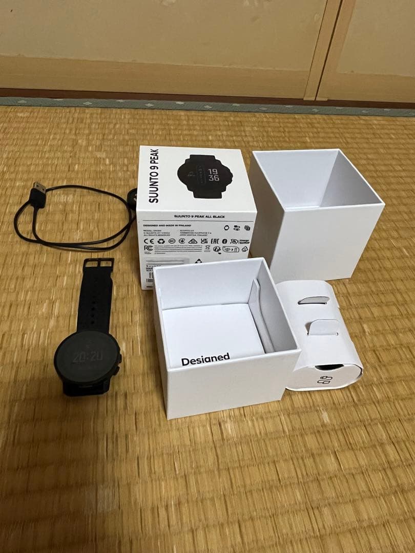 パンダ2号です【最終値引き】Suunto 9 Peak ブラック