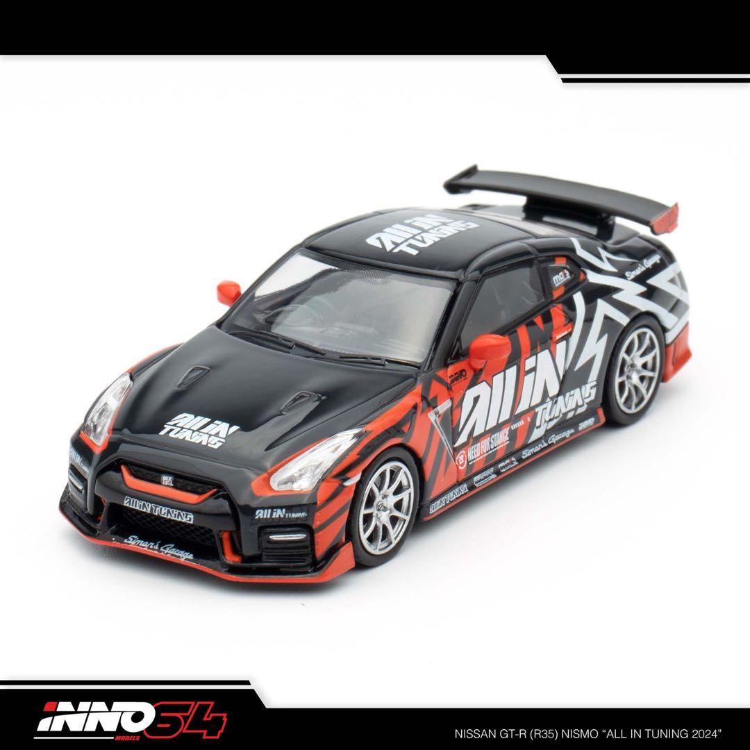 イノモデル 1/64 ニッサン 日産 GTR R35 NISMO 中国限定