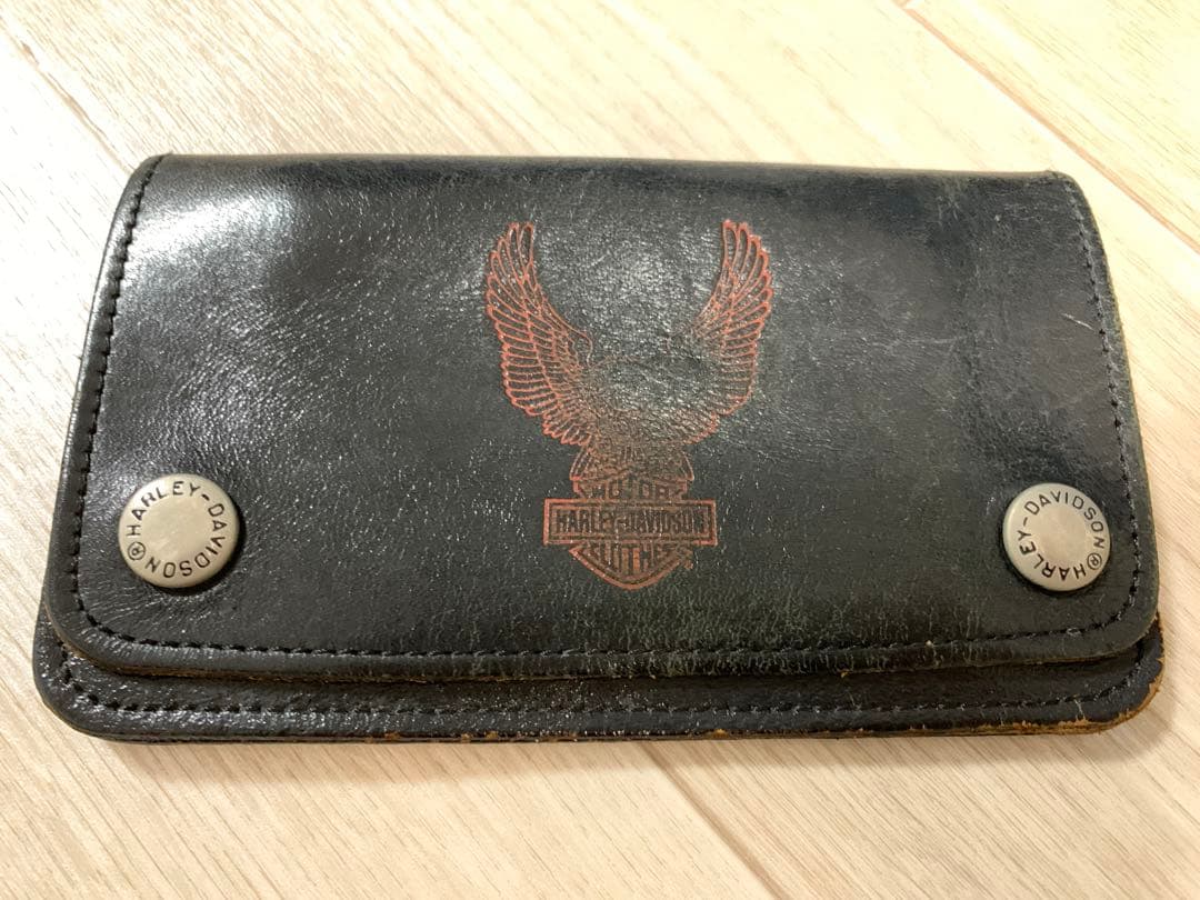 ハーレーダビットソン　トラッカーウォレット　ビンテージ
