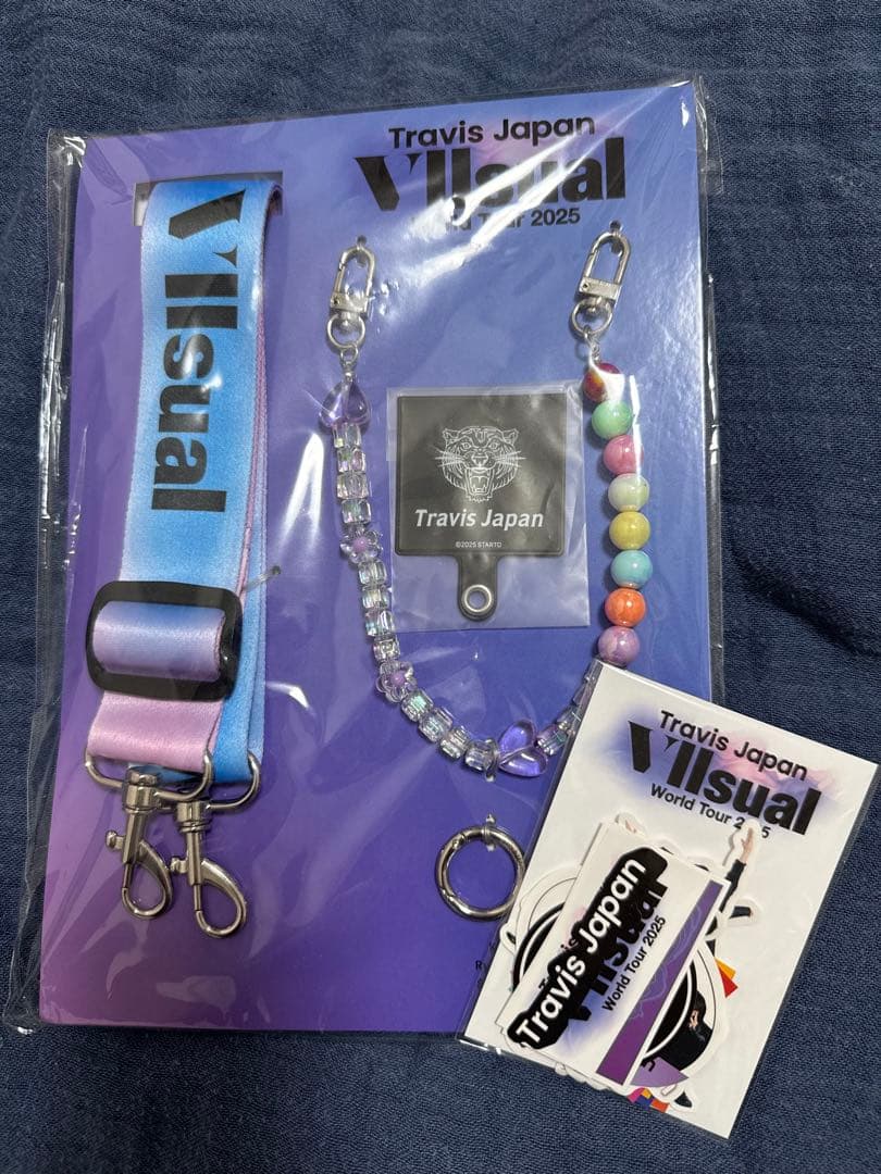 Travis Japan トラジャ ワルツ スマホストラップ ステッカー
