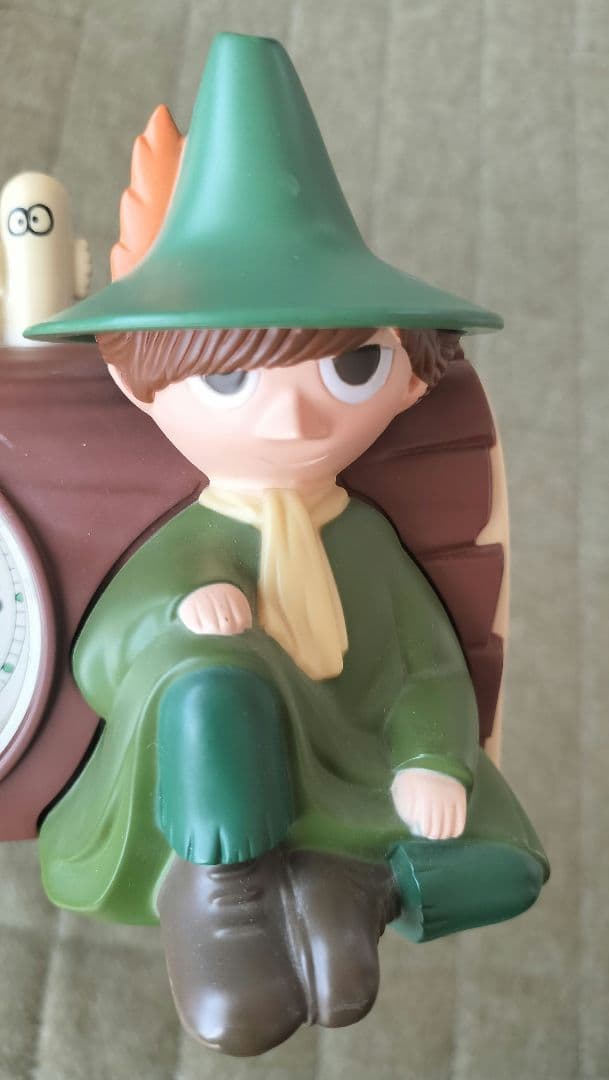 ジャンク品】スナフキン 目覚まし時計 - メルカリ